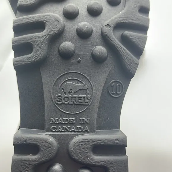 Sorel Kaufman Canada Youth Snow Boots Liner Warm Winter Sz 10