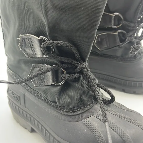 Sorel Kaufman Canada Youth Snow Boots Liner Warm Winter Sz 10