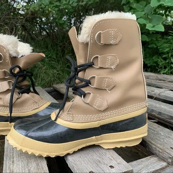Sorel Kaufman Manitou winter pac snow boots Womens 7