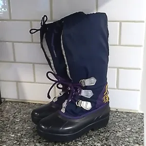 Sorel Kaufman Waterproof Snow Boots W/ Removable Liner. Sz 5 Child /Sz 7 Women