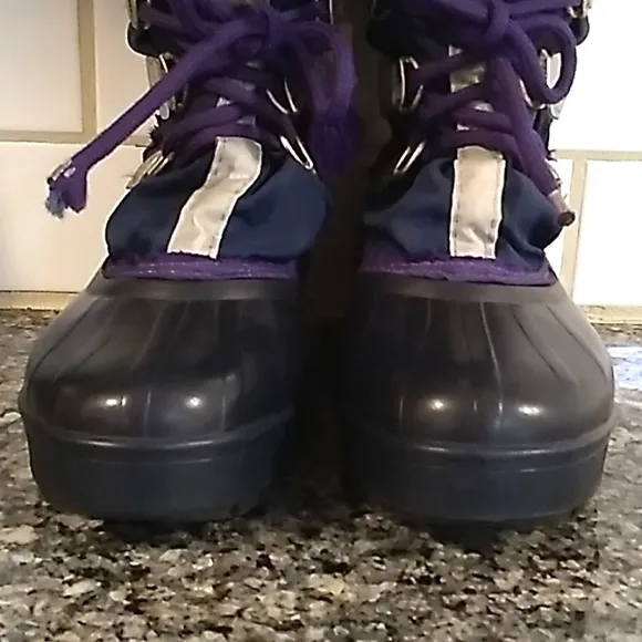 Sorel Kaufman Waterproof Snow Boots W/ Removable Liner. Sz 5 Child /Sz 7 Women