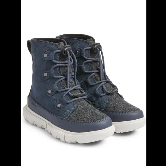 SOREL Kids Explorer Waterproof Lace-up Boots - 9M