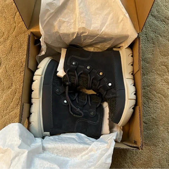SOREL Kids Explorer Waterproof Lace-up Boots - 9M