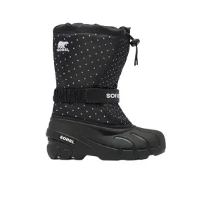 SOREL Kids Flurry Print Slip-On Snow Boot Sz 12 Outdoor Activewear Winter NWB