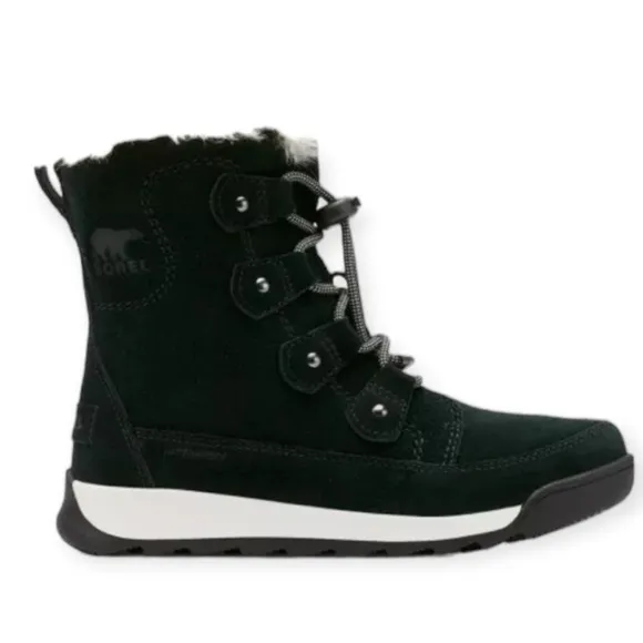 SOREL | Kids Whitney II Joan Lace Winter Boots in Black