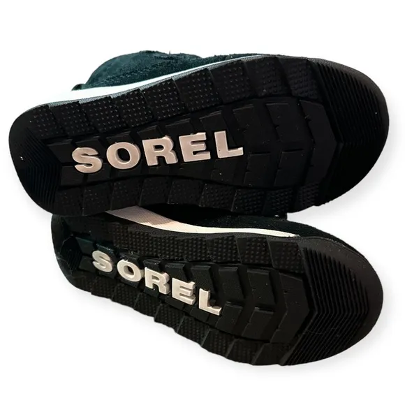 SOREL | Kids Whitney II Joan Lace Winter Boots in Black
