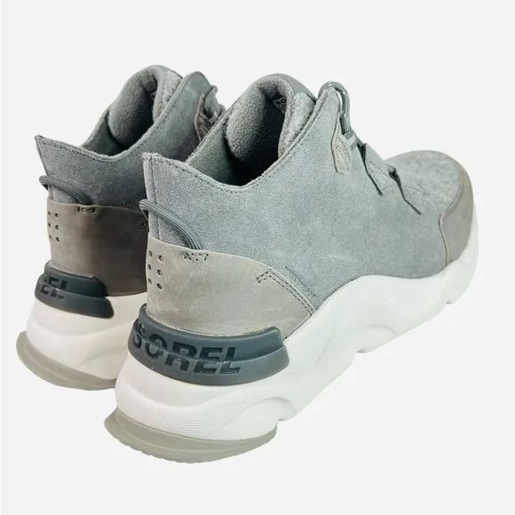 SOREL Kinetic RNGD Caribou Waterproof Insulated Boots Gray Womens Size 11