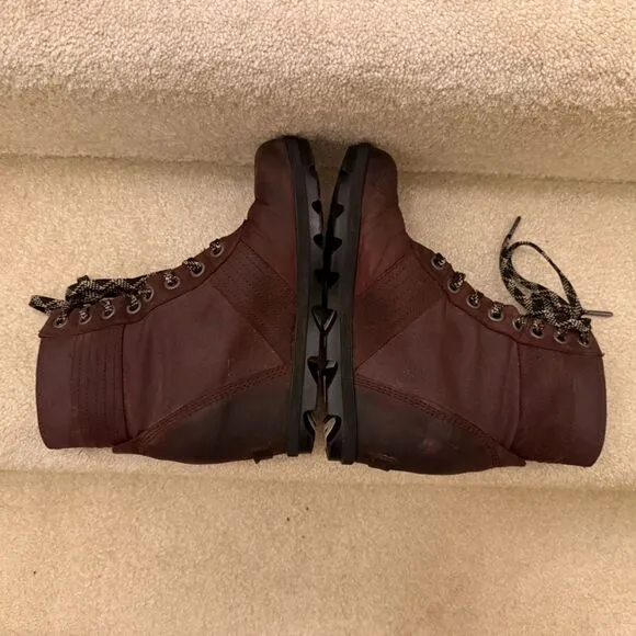 Sorel Lexie Wedge Brown Waterproof Leather Ankle Boots Brown Women’s 8.5