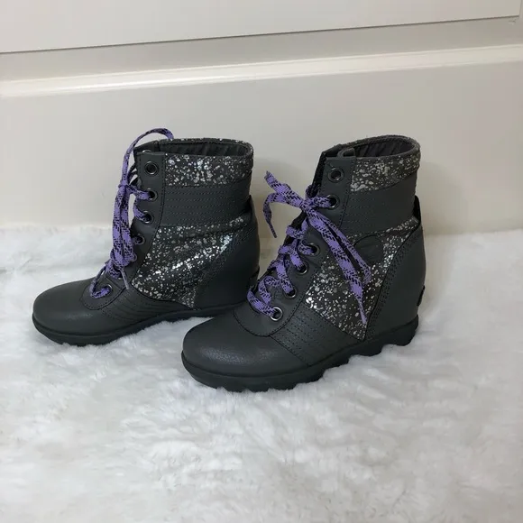 Sorel Lexie Wedge Shimmer Boot