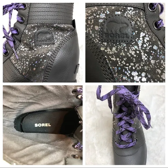 Sorel Lexie Wedge Shimmer Boot