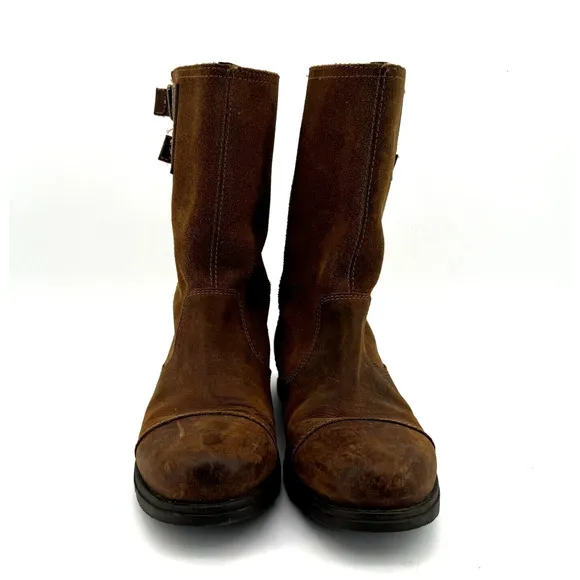 Sorel Major Pull On Brown Waterproof Leather Boots Women’s Size 7 UK 5