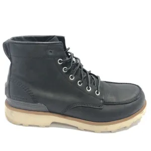 Sorel Men’s Caribou Moc Black Waterproof Boots, Size 11 D