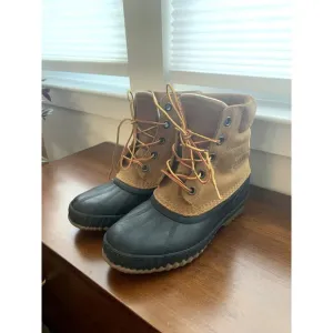 Sorel Mens Cheyanne II Lace Up Winter Snow Duck Boots Size 7