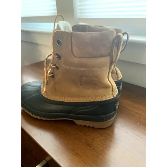 Sorel Mens Cheyanne II Lace Up Winter Snow Duck Boots Size 7