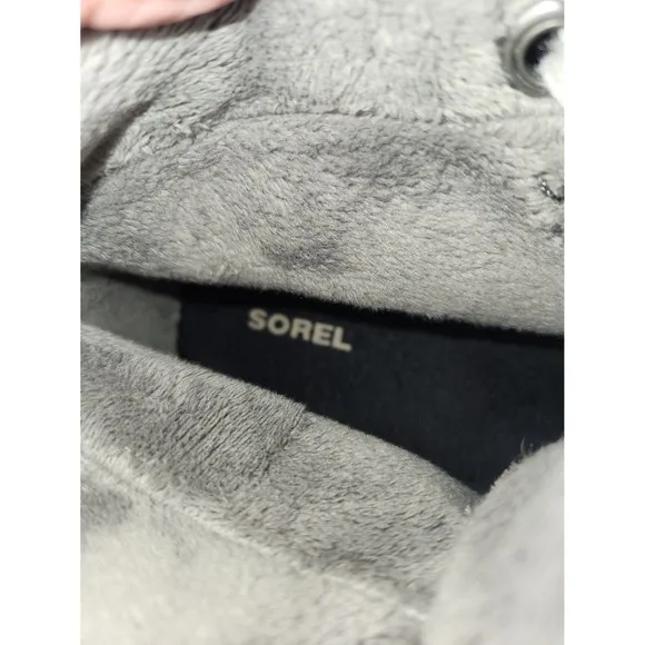 Sorel Mens Cheyanne Metro Sneaker Boots Gray Leather Lace Up Insulated