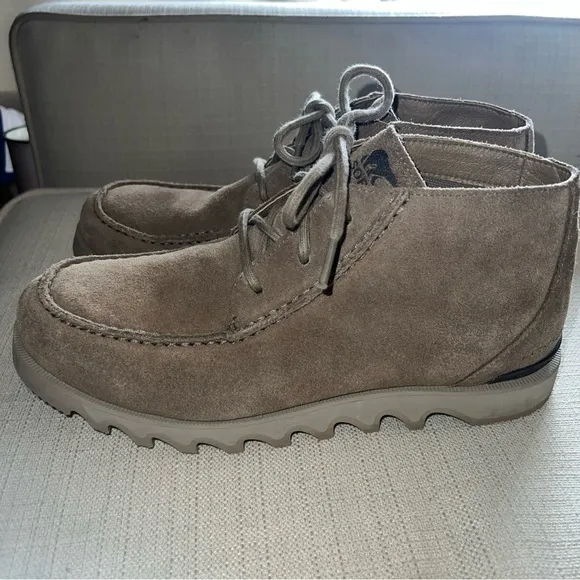 Sorel Men's Kezar Chukka WP Boots Size 8 Tan Suede Waterproof Lace NM4236-297