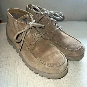 Sorel Men's Kezar Chukka WP Boots Size 8 Tan Suede Waterproof Lace NM4236-297