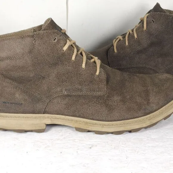 Sorel Men's Madson II Wp US11,5 Brown Waterproof Ankle Chukka  Boots