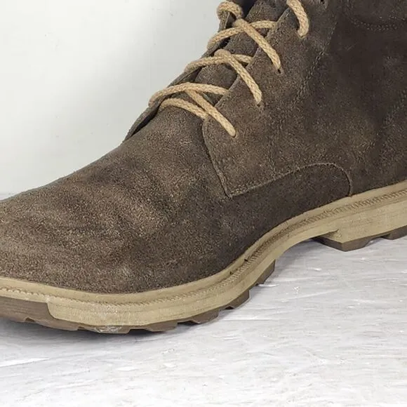 Sorel Men's Madson II Wp US11,5 Brown Waterproof Ankle Chukka  Boots