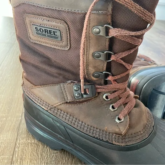 Sorel Men’s Rubber Waterproof Rain and Snow Boots
