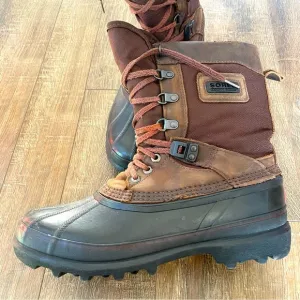 Sorel Men’s Rubber Waterproof Rain and Snow Boots