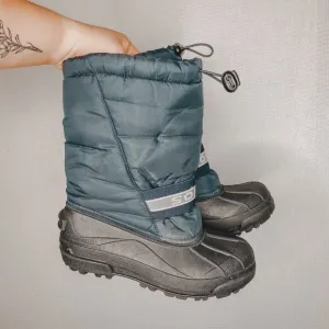 SOREL | Mens Snow Boots Navy Insulated 6 Ski Rain Snow