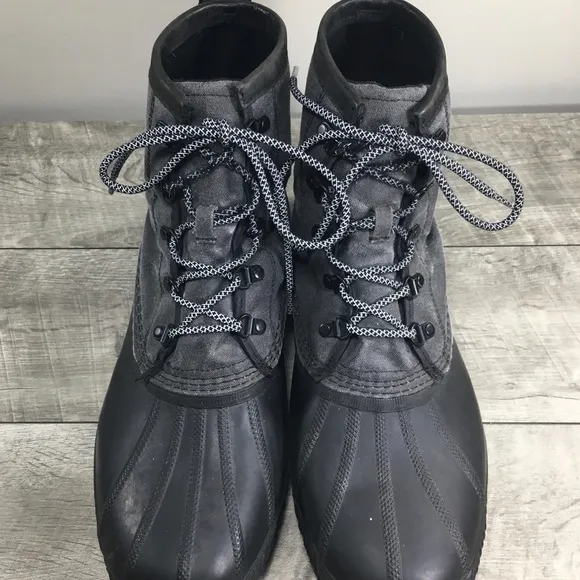 Sorel NM2605 Gray Waterproof Winter Snow Winter Duck Rain Boots Mens Size 13