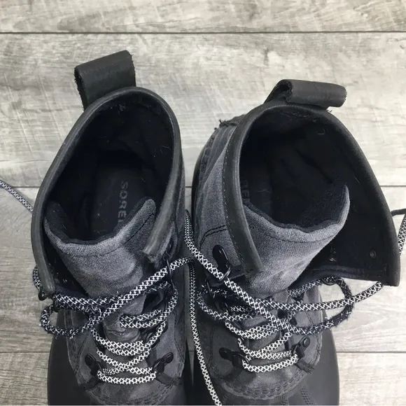 Sorel NM2605 Gray Waterproof Winter Snow Winter Duck Rain Boots Mens Size 13