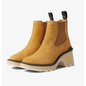 SOREL NWT Hi-LinE Heel Platform Chelsea Ankle Suede Boots