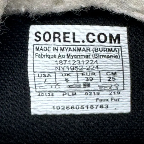 Sorel Out N About Conquest Waterproof Boots. Size 7
