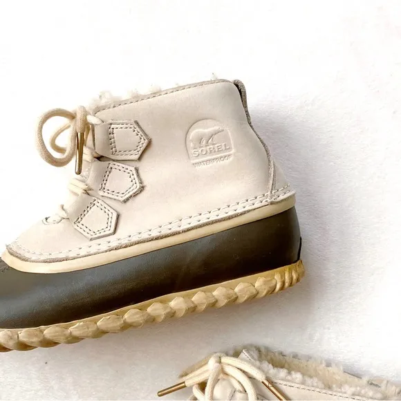 SOREL Out N’ About Lux Sherpa Lined Waterproof Boots