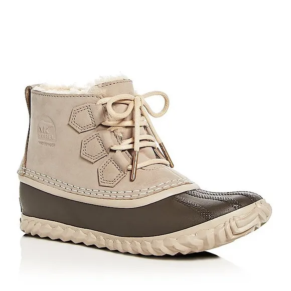 SOREL Out N’ About Lux Sherpa Lined Waterproof Boots