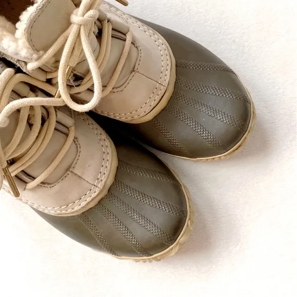 SOREL Out N’ About Lux Sherpa Lined Waterproof Boots