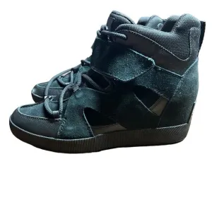 Sorel Out N About Sport Hidden Wedge Waterproof Suede Lace Up Boots NEW Size 10