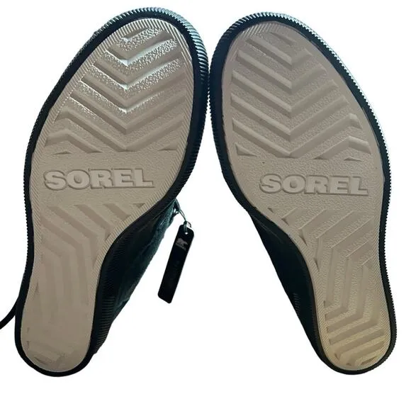 Sorel Out N About Sport Hidden Wedge Waterproof Suede Lace Up Boots NEW Size 10