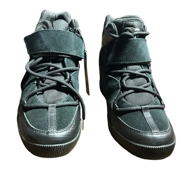 Sorel Out N About Sport Hidden Wedge Waterproof Suede Lace Up Boots NEW Size 10