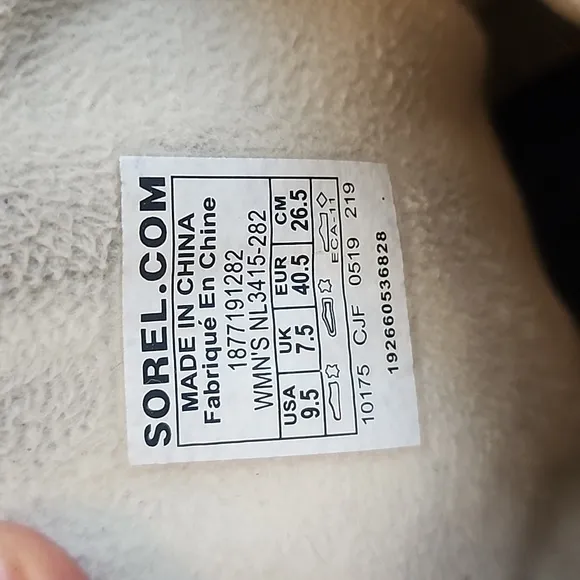 Sorel Phoenix Leather Burro  Sherpa Waterproof Boots