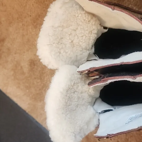 Sorel Phoenix Leather Burro  Sherpa Waterproof Boots