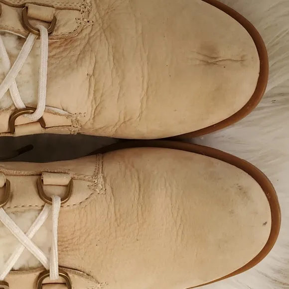 Sorel Phoenix  lux tan short boots size 11