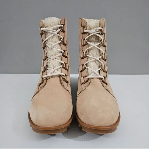 Sorel Phoenix  lux tan short boots size 11