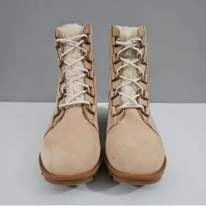 Sorel Phoenix  lux tan short boots size 11