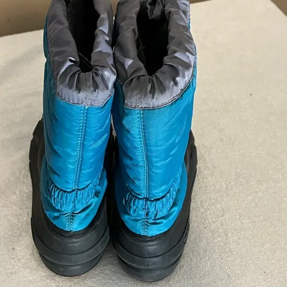Sorel Prairie Teal Snow Boots Sz Youth 6