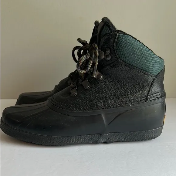Sorel Rubber Insulated Waterproof Snow and Rain Lace Up Duck Boots