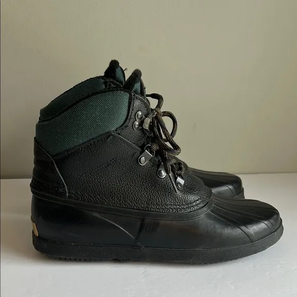 Sorel Rubber Insulated Waterproof Snow and Rain Lace Up Duck Boots