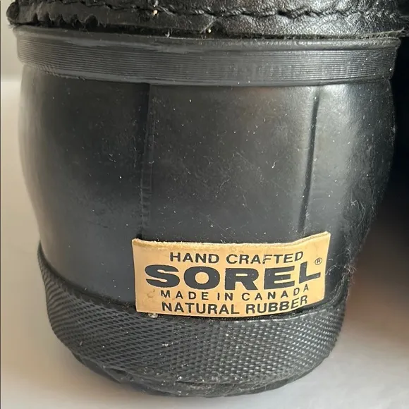 Sorel Rubber Insulated Waterproof Snow and Rain Lace Up Duck Boots
