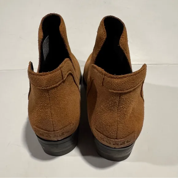 Sorel Tan Ankle Boots with Suede Finish