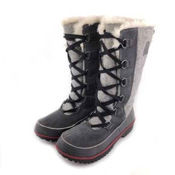 Sorel Tivoli High II Felt Winter Boots 7.5