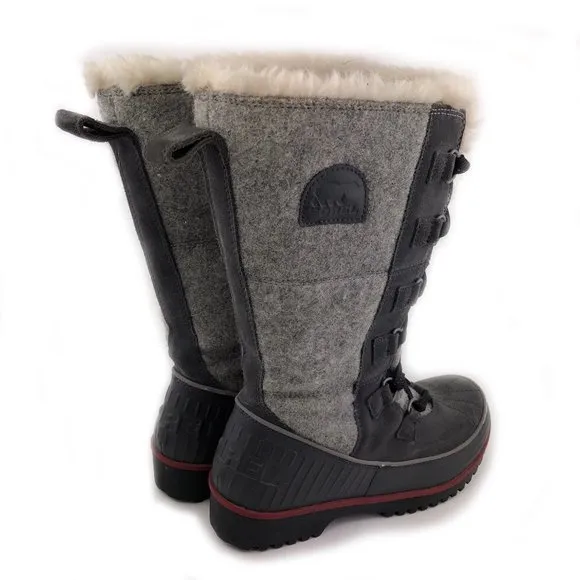 Sorel Tivoli High II Felt Winter Boots 7.5