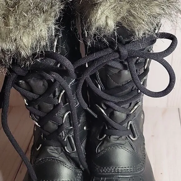 Sorel Tofino II Womens Waterproof Winter Snow Boots Black Stone Sz 6 1472591011