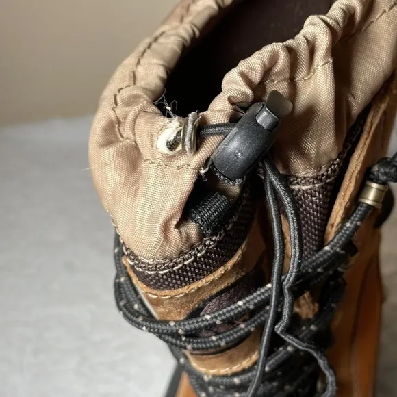 SOREL Waterproof Leather Snow Boots Size 13